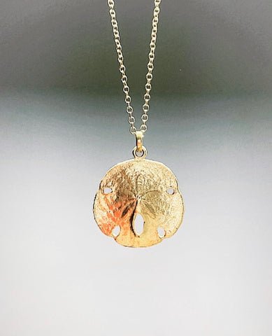 Small Sand Dollar Necklace