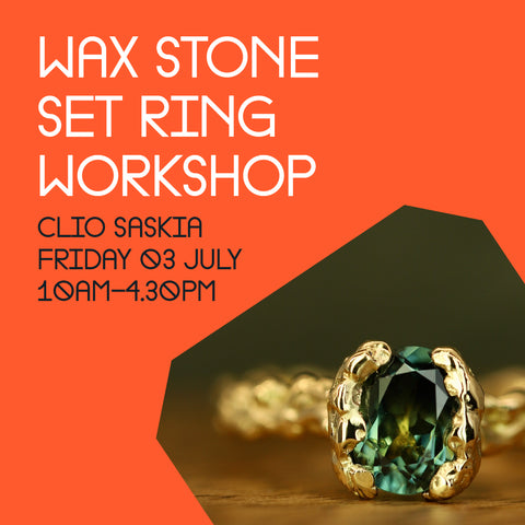 MAKE-DAY: Stone Set Wax Ring [JULY]