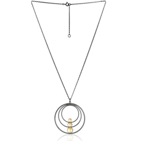 Black & Gold Pendant