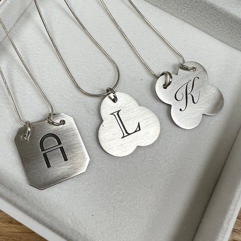 MAKE-DAY: Personalised Silver Pendant WED 15 MAY