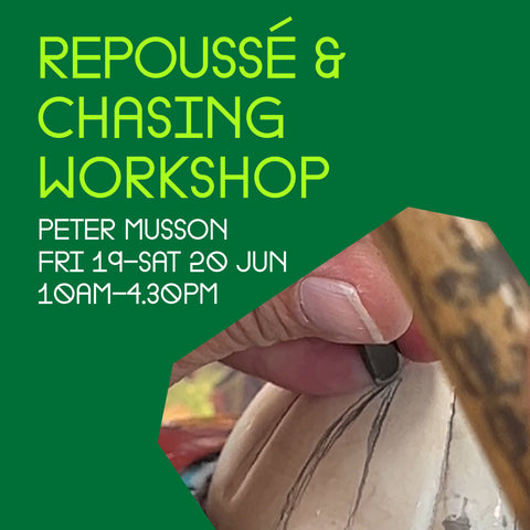 LEARN-TO Chase & Repoussé (two day workshop) [JUNE 2026]