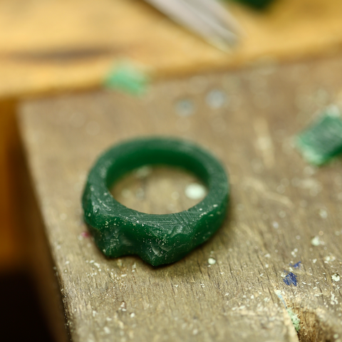 MAKE-DAY: Stone Set Wax Ring [OCT]