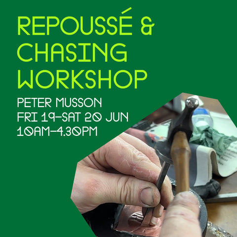 LEARN-TO Chase & Repoussé (two day workshop) [JUNE 2026]