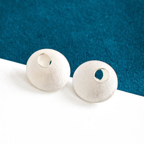 Textured Double Dome Studs