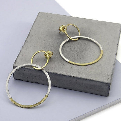 Double Ellipse Earrings